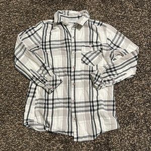 Flannel jacket size small